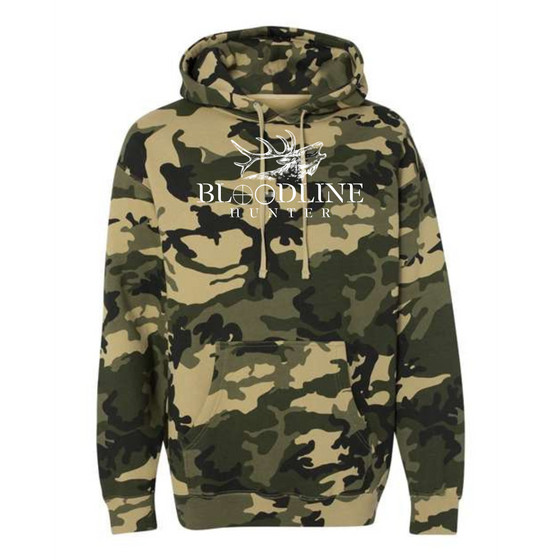 Camo Heavyweight Pullover Hoodie