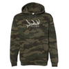 Heavyweight Antler Logo Hoodie